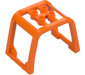 LEGO Orange Roll Cage 4 x 6 x 3 (31498 / 64450)