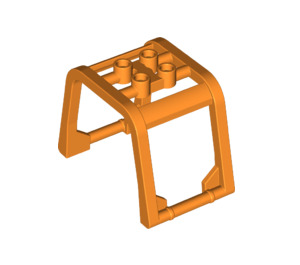 LEGO Orange Roll Cage 4 x 6 x 3 (31498 / 64450)