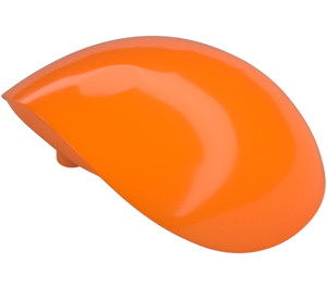 LEGO Orange Rounded Shoulder Armor (21560)