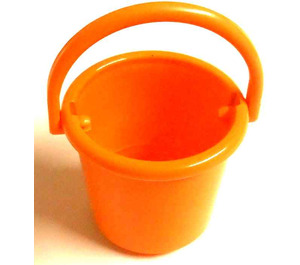 LEGO Orange Scala Bucket with Handle (33178)