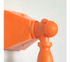 LEGO Orange Scala Perfume Bouteille avec Triangulaire Base