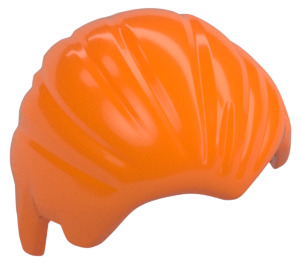 LEGO Arancione Corto pettinato Capelli (92081)