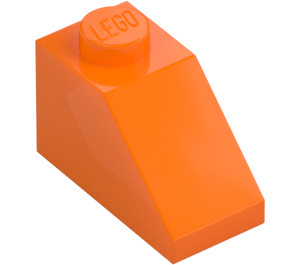 LEGO Oranje Helling 1 x 2 (45°) (3040 / 6270)