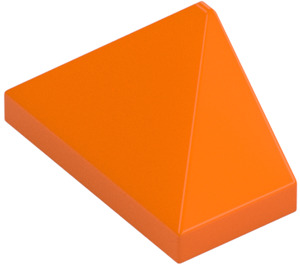 LEGO Orange Slope 1 x 2 (45°) Triple with Inside Stud Holder (15571)