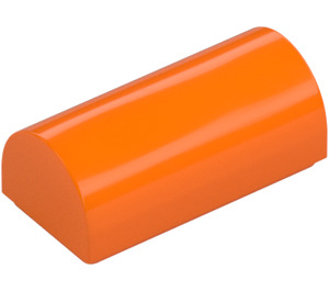 LEGO Orange Slope 1 x 2 x 0.7 Curved (3563)