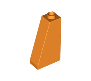 LEGO Orange Pente 1 x 2 x 3 (75°) avec goujon complètement ouvert (4460)