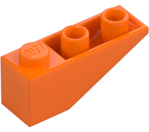 LEGO Naranja Con pendiente 1 x 3 (25°) Invertido (4287)