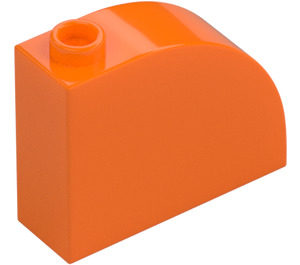 LEGO Orange Slope 1 x 3 x 2 Curved (33243)