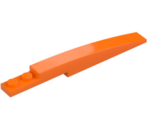 LEGO Orange Slope 1 x 8 Curved with Plate 1 x 2 (13731 / 85970)