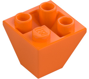 LEGO Orange Pente 2 x 2 (45°) Inversé (3676)