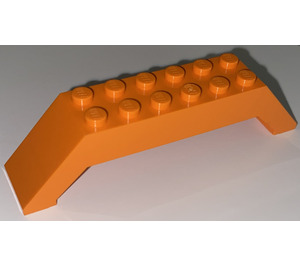 LEGO Orange Slope 2 x 2 x 10 (45°) Double (30180)