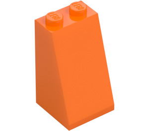 LEGO Orange Slope 2 x 2 x 3 (75°) (Solid Studs) (98560)