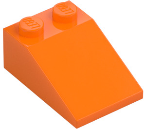 LEGO Orange Slope 2 x 3 (25°) with Rough Surface (3298)