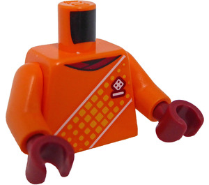 LEGO Orange Soccer Goalie Torso (973 / 76382)