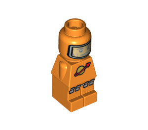 LEGO Oranje Spaceman Microfigure