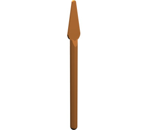 LEGO Orange Spear with Rounded End (4497)