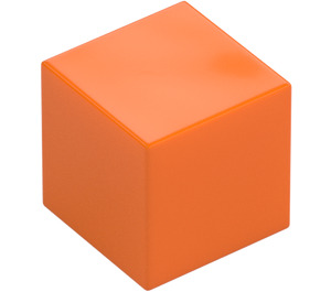 LEGO Orange Fyrkant Minifigur Huvud (19729 / 25194)