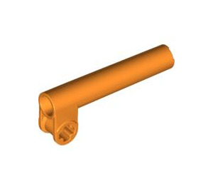 LEGO Orange Technic Axle Joiner Perpendicular with Extension (53586 / 65443)