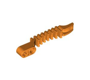LEGO Orange Technic Bionicle Thornax Launcher Half 1 x 8 (64275)