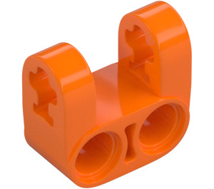 LEGO Orange Technic Cross Block fork 2 x 2 (69819)