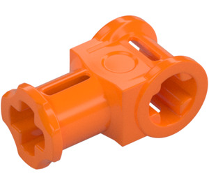 LEGO Orange Technic Through Axle Connector with Bushing (32039 / 42135)