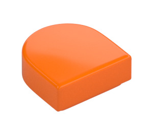 LEGO Orange Tile 1 x 1 Half Oval (24246 / 35399)