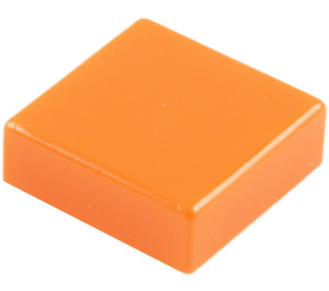 LEGO Orange Fliese 1 x 1 mit Nut (3070 / 30039)