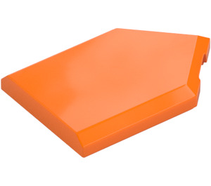 LEGO Orange Tile 2 x 3 Pentagonal (22385 / 35341)