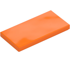 LEGO Orange Tile 2 x 4 (87079)