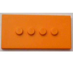 LEGO Orange Tuile 3 x 6 Scala avec 4 Centre Goujons (6934)