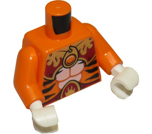 LEGO Orange Tormak Minifig Torse (973 / 76382)