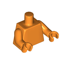 LEGO Orange Torso mit Arme und Hände (76382 / 88585)