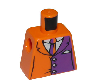 LEGO Orange Two-Face with Orange and Purple Suit Torso without Arms (973)