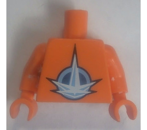 LEGO Naranja Universe Nexus Astronauta Torso (973)