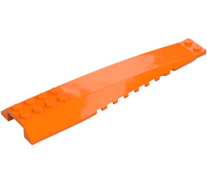 LEGO Orange Wedge 4 x 16 Triple Curved (45301 / 89680)