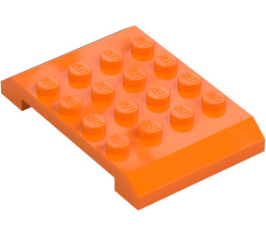 LEGO Oranssi Kiila 4 x 6 x 0.7 Kaksinkertainen (32739)