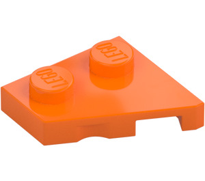 LEGO Orange Wedge Plate 2 x 2 Wing Left (24299)