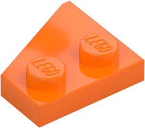 LEGO Orange Keil Platte 2 x 2 Flügel Rechts (24307)