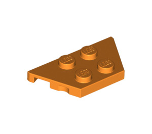 LEGO Oranje Wig Plaat 2 x 4 (51739)