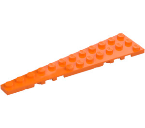 LEGO Orange Keil Platte 3 x 12 Flügel Links (47397)