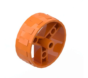 LEGO Naranja Rueda 41mm Znap (32247)