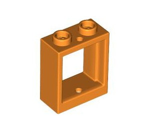 LEGO Orange Fenster Rahmen 1 x 2 x 2 (60592 / 79128)