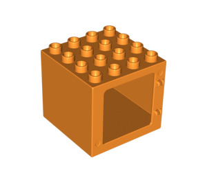 LEGO Orange Window Frame 4 x 4 x 3 (11345 / 18857)