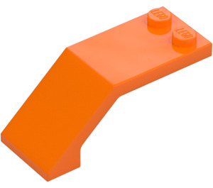 LEGO Orange Windschutzscheibe 2 x 5 x 1.3 (6070 / 35271)