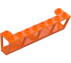 LEGO Naranja Parabrisas 2 x 8 x 2  (50402 / 89648)