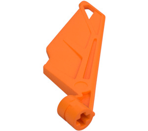 LEGO Orange Wing with Axle Hole (61800)