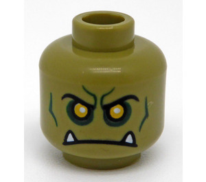 LEGO Orc Head (Recessed Solid Stud) (3626)