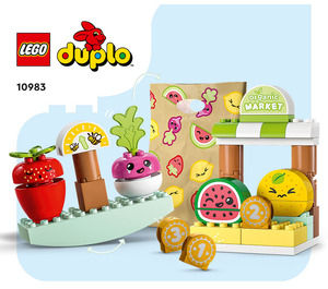 LEGO Organic Market Set 10983 Instructions