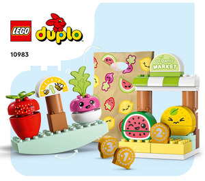 LEGO Organic Market 10983 Anleitungen