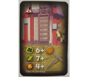 LEGO Orient Expedition Card Hazards - Dragon Fortress Échelle (45555)